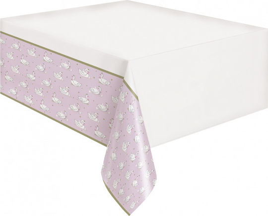 GoDan Party-Tischdecke Kunststoff 213x137cm Rosa 78363