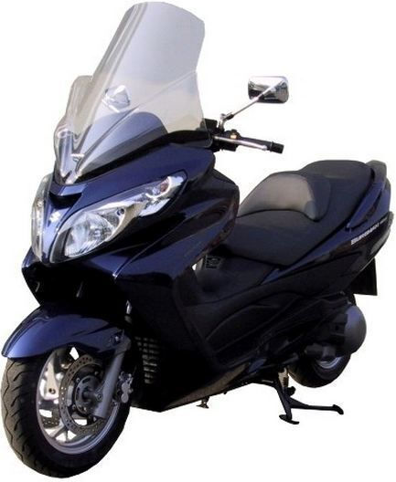 Fabbri Прозрачна козирка Мотоциклет за Suzuki Бургман 400 2335/E-X
