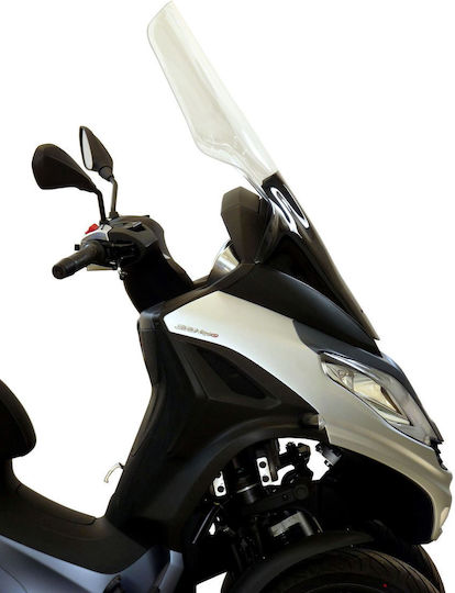 Fabbri Прозрачна козирка Мотоциклет за Piaggio MP3 3325/E-X