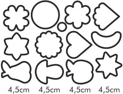 Tescoma Plastic Cookie Cutter 13pcs 630900