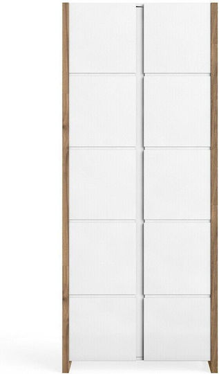 Ντουλάπα Γραφείου από MDF Δρυς 80x80x190cm