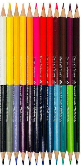 Colorino Farbstift-Set in einer Box 12Stück Packung von 1 Verpackungen