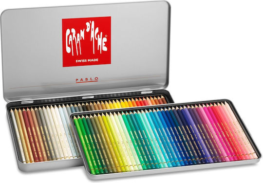 Caran D'ache Set de creioane colorate în cutie 80buc Pachet de 1 ambalaje