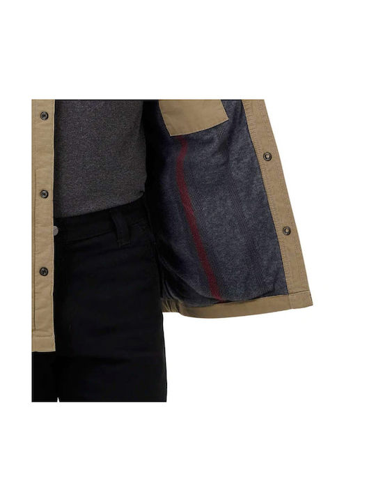 Μακρυμάνικo Τζιν Overshirt σε Φαρδιά Γραμμή Μαύρο