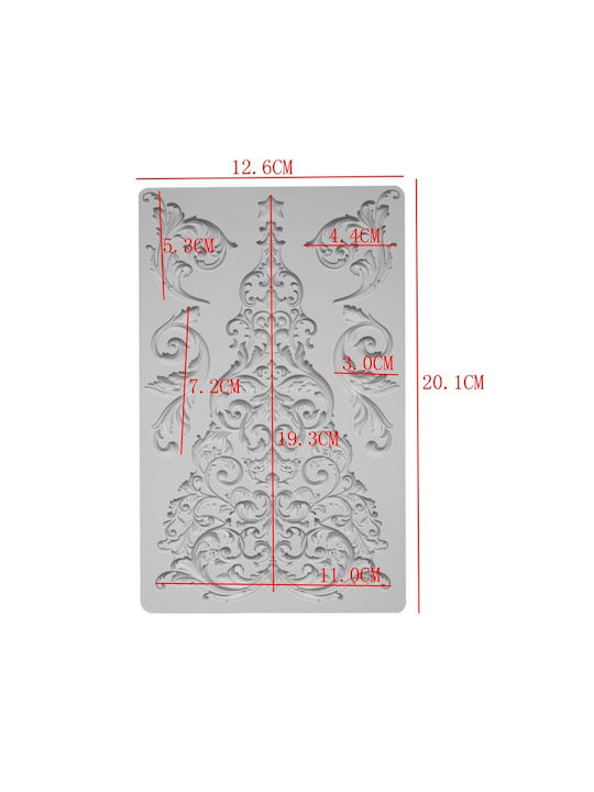 Christmas Sweets Pan/Mold Ornament L20.1xW12.6cm