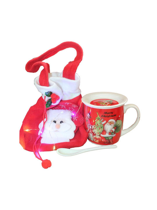 Chengxin Weihnachtliche Becher Mehrfarbig Weihnachtlich Becher Mehrfarbig mit Beutel & Lichtern