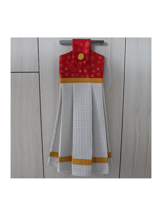 JFashion Christmas Towel Fabric White