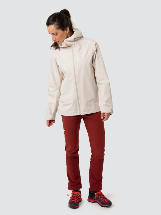 Salewa Dolomia Червени Syrah 27936-1571 Дамски Панталони За Ски И Сноуборд Мека Обвивка