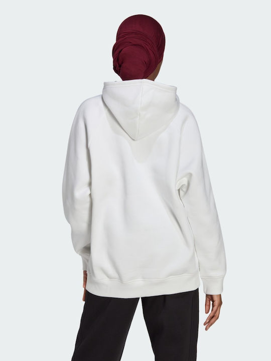 Adidas sportswear W ALL SZN Women's Hooded Fleece Sweatshirt White