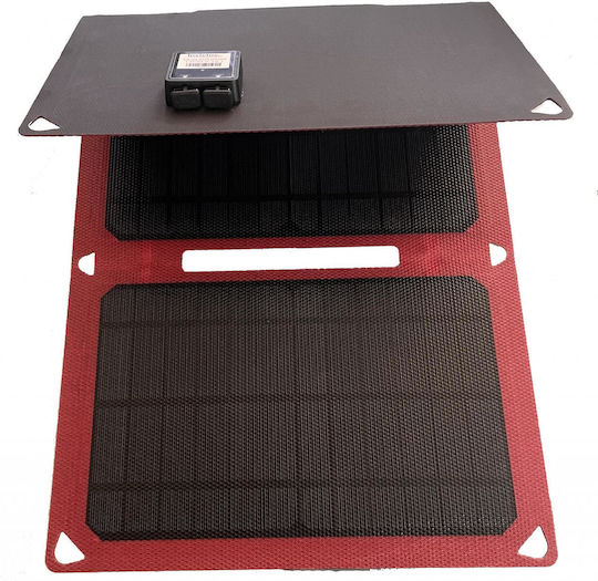 Invictus Αναδιπλούμενο Ηλιακό Panel Φορτιστής 21W με USB Output (Φορητών Συσκευών) (04.08.0015)