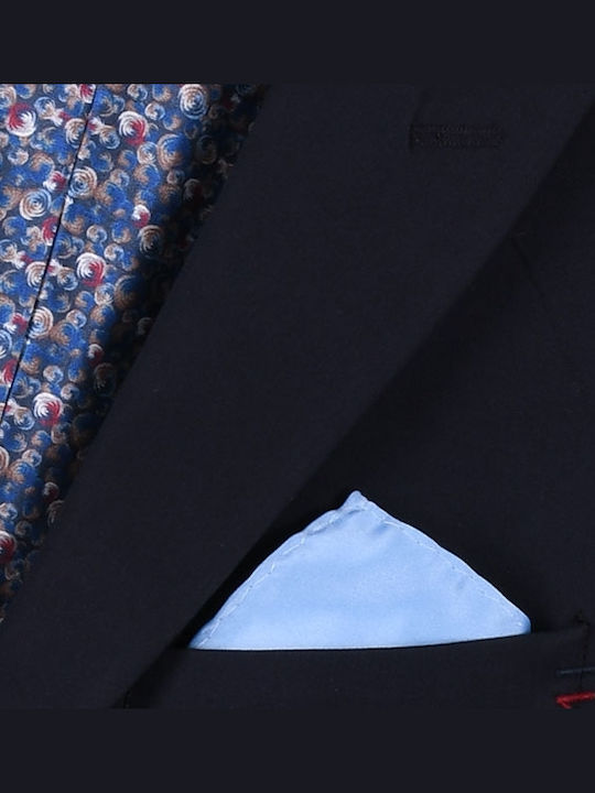 Unounouno Bow Tie Set with Pochette Light Blue