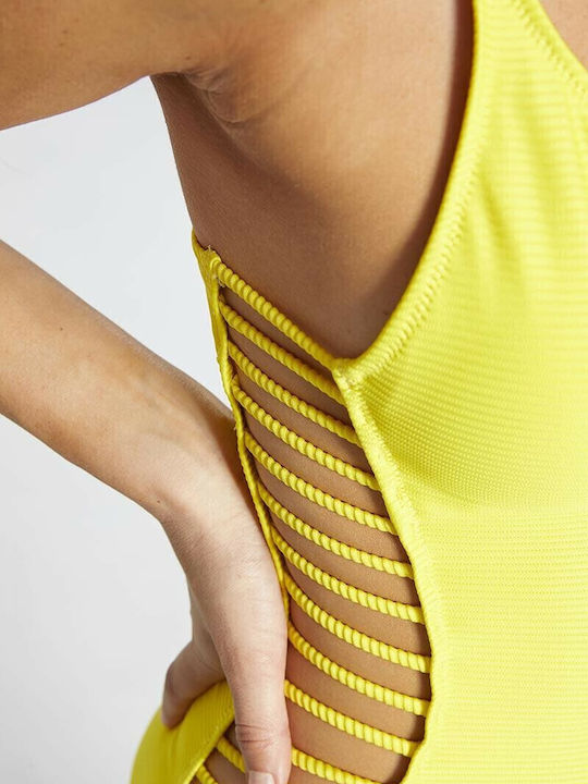 One-Piece Swimsuit Yellow