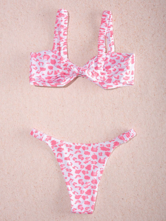 Set Bikini Dreieck & Brasilien Rosa
