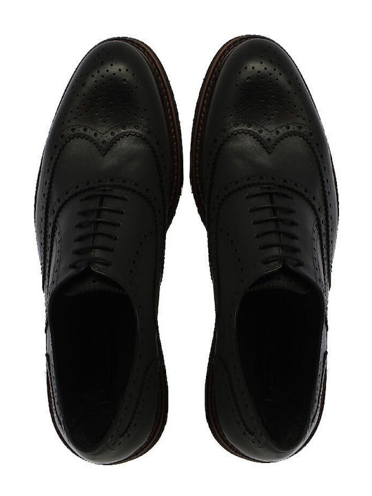 Men's Leather Oxfords Black