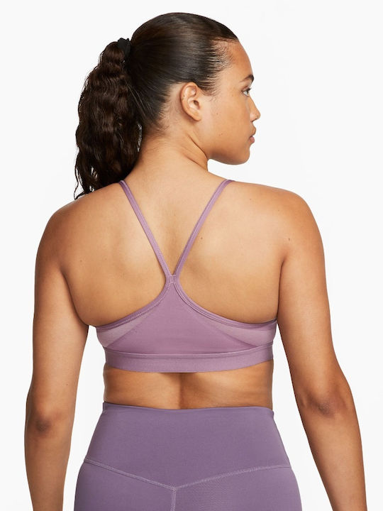 Nike Dri-Fit INDY Women's Bra without Padding Purple