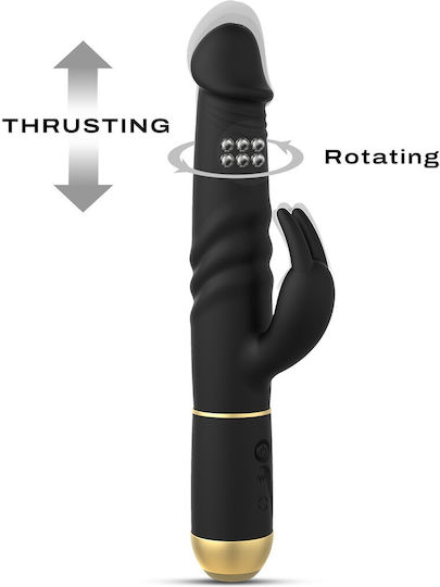Dorcel Δονητής Rabbit 27cm Μαύρος