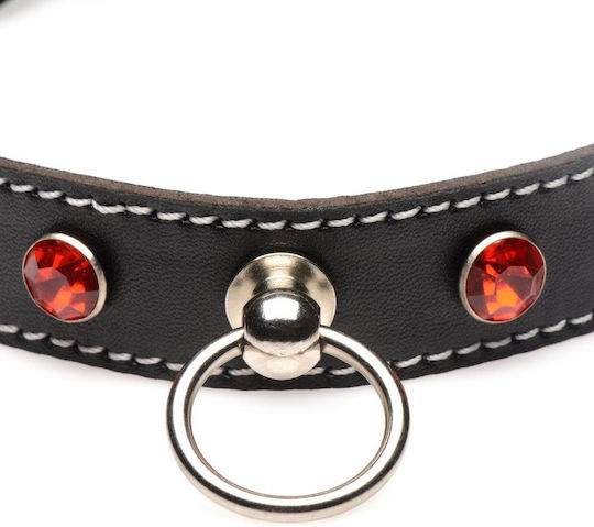 Strict Leather Κολάρο σε Κόκκινο Χρώμα