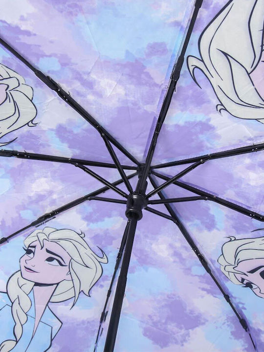 Cerda Kinderregenschirm Kompakt Frozen Lila mit Durchmesser 92cm