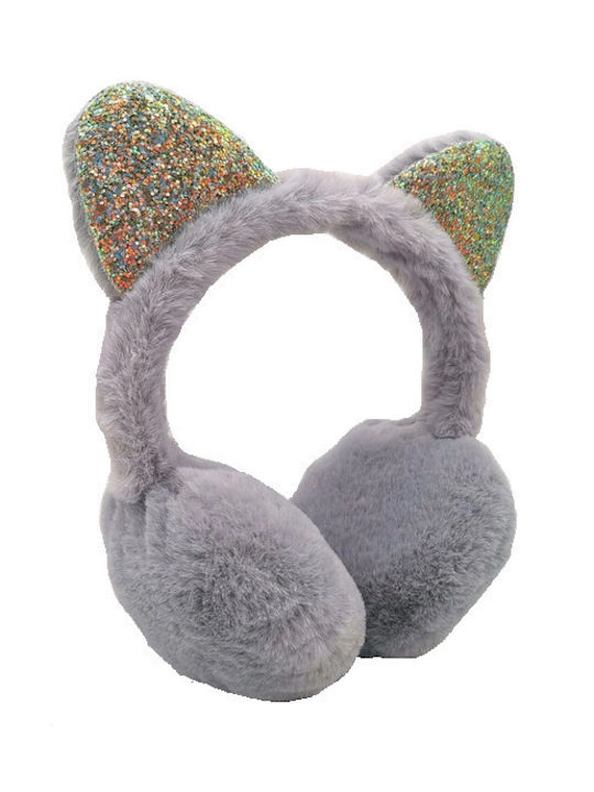 Tatu Moyo Earmuffs Fur Gray