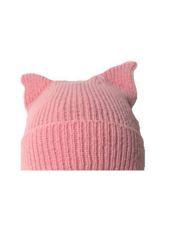 Tatu Moyo Kids Beanie Knitted Pink