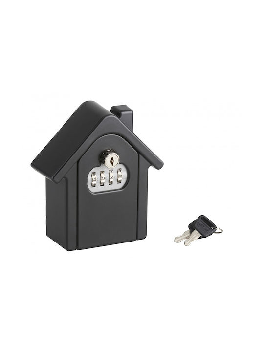 Thirard Suport De Chei Cu Combinație Metalic Cu Roată Cu Combinație 10x5.5x15cm Montare Pe Perete