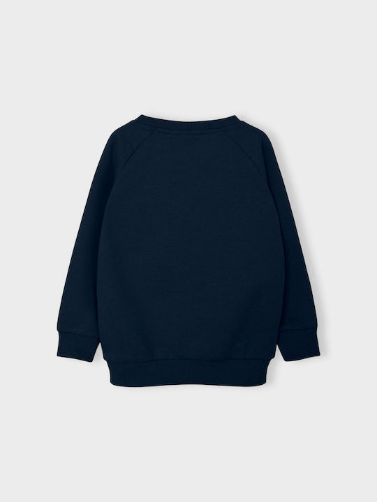 Kinder-Sweatshirt mit Kapuze Blau
