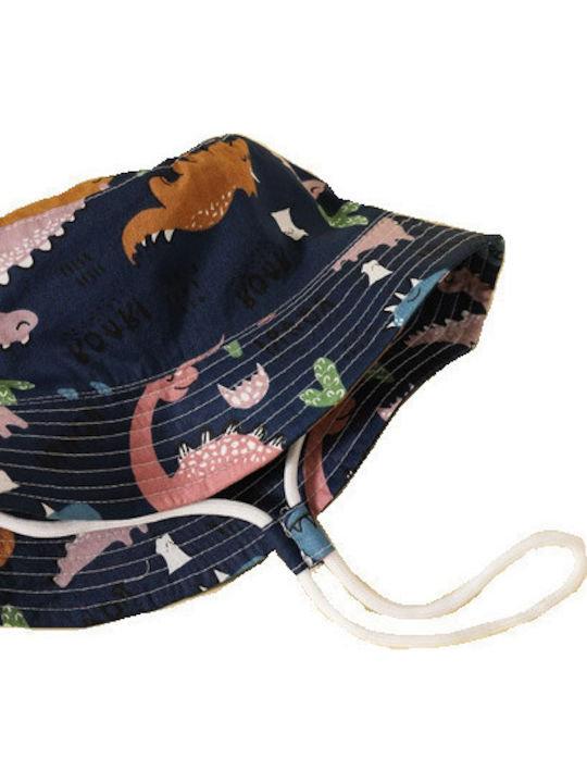 Tatu Moyo Kinderhut Eimer Stoff Blau