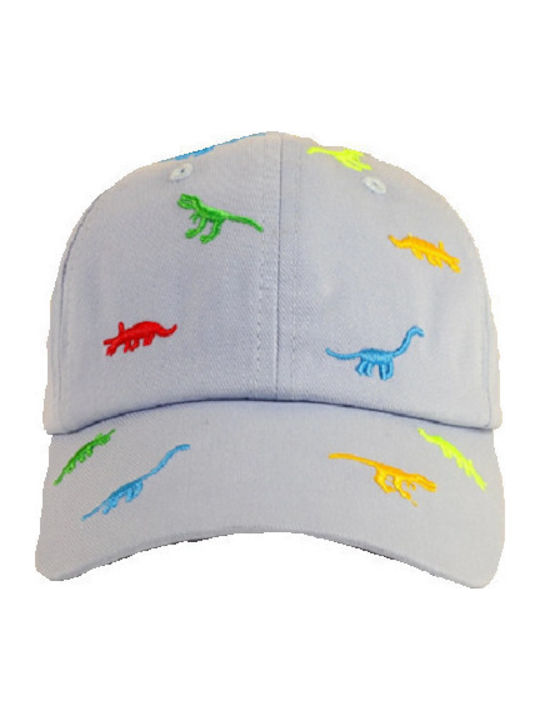 Tatu Moyo Kinderhut Jockey Stoff Hellblau