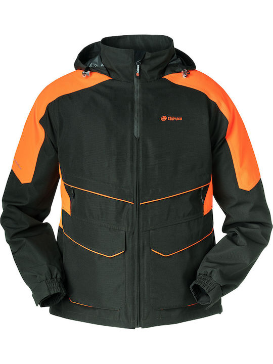 Chiruca EGIL 08 Αδιάβροχο Κυνηγετικό Μπουφάν Softshell Μαύρο