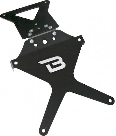 Barracuda Foldable Motorcycle License Plate Holder