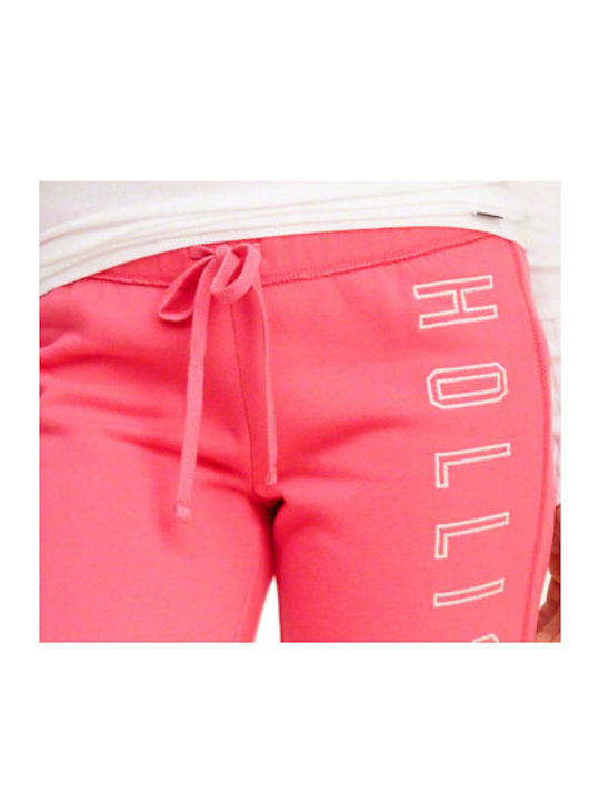 Hollister Damen-Sweatpants Rosa