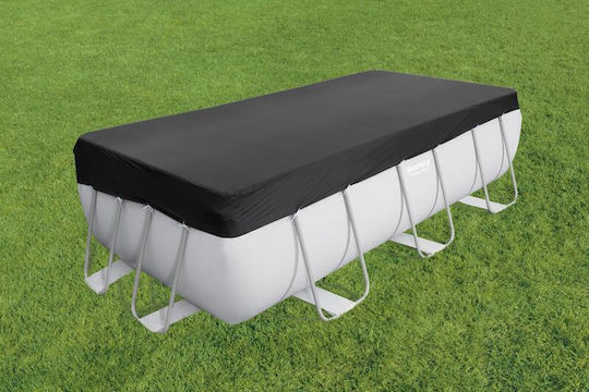 Bestway Protective Pool Cover Parallelogram Black 412x412cm
