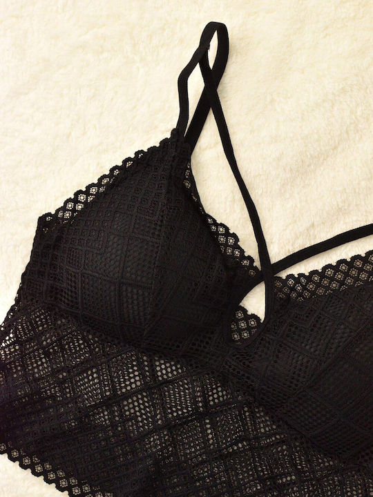 Potre Bralette Negru Bralette pentru femei