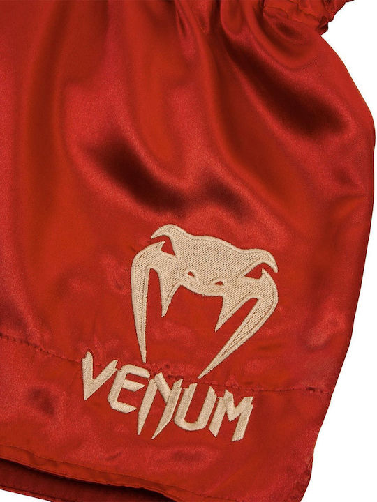 Venum Classic Men's Kick/Thai Boxing Shorts Red