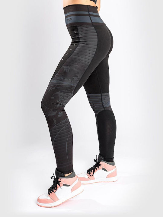 Venum Lang Frauen Kampfsport Leggings Schwarz