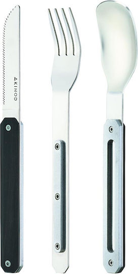 Akinod Cutlery for Camping 3pcs