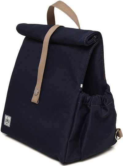 The Lunch Bags Σχολικό Ισοθερμικό Τσαντάκι Φαγητού Χειρός 8lt Μπλε 26x19x28cm