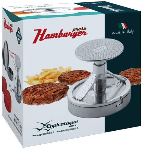 Eppicotispai Hamburger Matty Press Maker Edelstahl 10cm