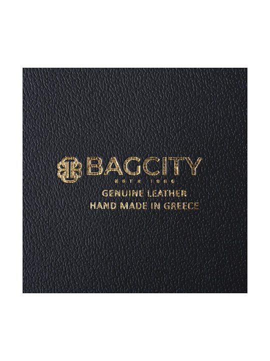 BagCity Дървено Кошче За Отпадъци Червено