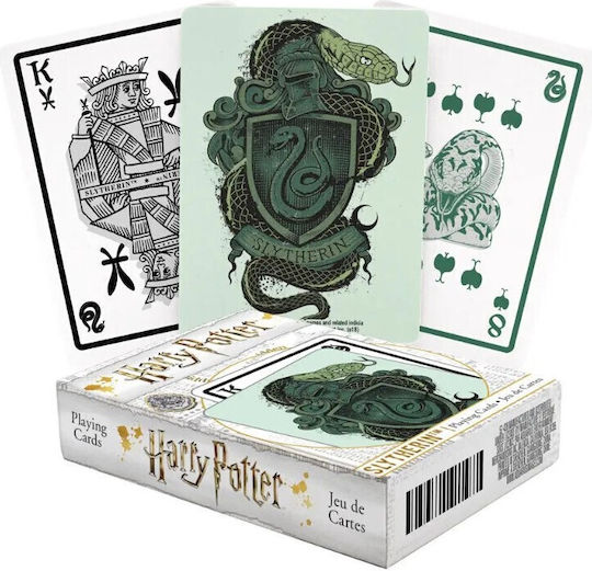 Aquarius Playing Συλλεκτική Τράπουλα Harry Potter για Poker Λευκή