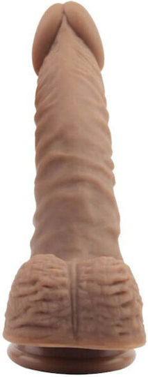 Chisa Novelties Dildo Dildo realist cu Testicule și Ventuză 19.5cm