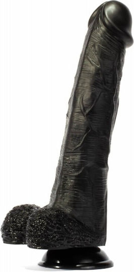 X-Men dildo Glass Dildo with Balls and Suction Cup 30cm