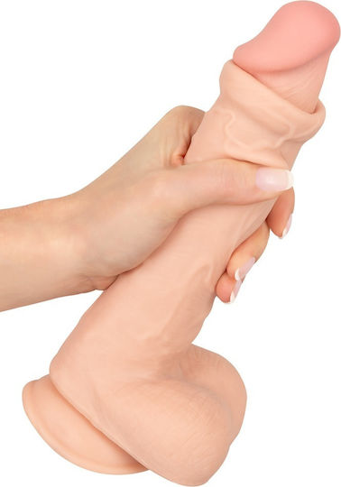 Nature Skin Dildo Realistisches Dildo mit Hoden und Saugnapf 25cm