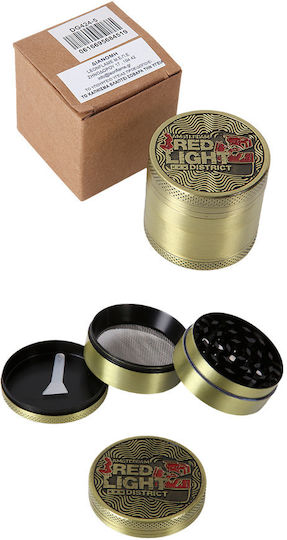 Amsterdam Genetics Grinder AMSTERDAM 40mm Silber
