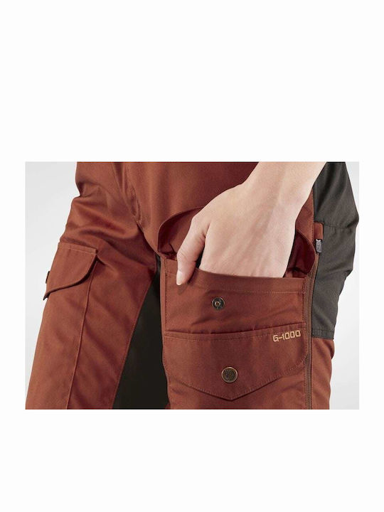 Fjallraven Vidda Pro Γυναικείο Μακρύ Παντελόνι Πεζοπορίας Πορτοκαλί