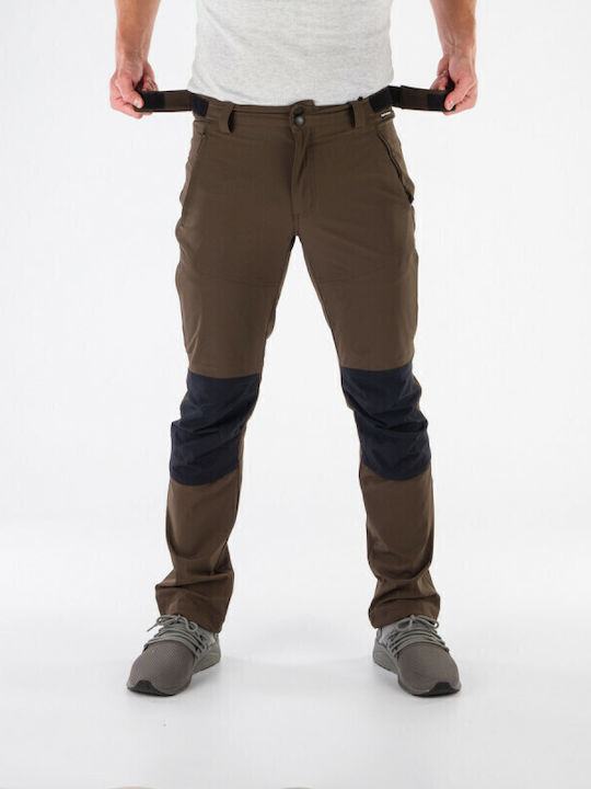 Northfinder Lang Hose Wandern Braun