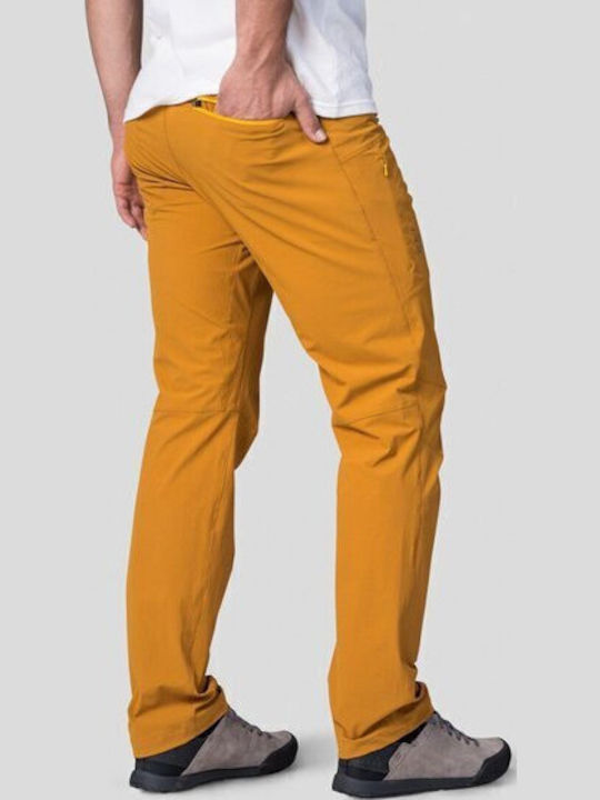 Hannah Lang Hose Klettern Braun