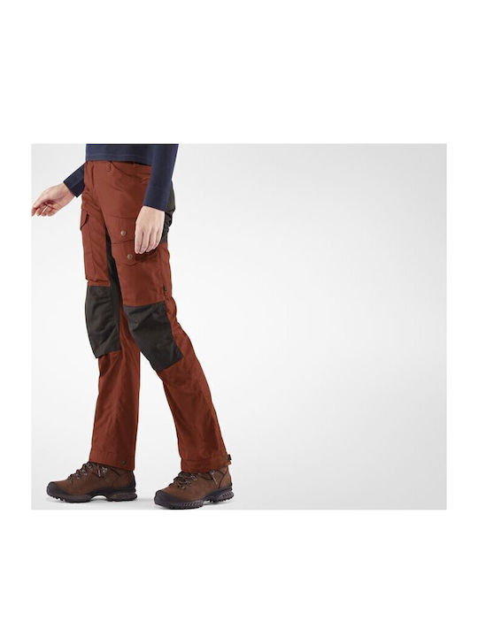 Fjallraven Vidda Pro Γυναικείο Μακρύ Παντελόνι Πεζοπορίας Πορτοκαλί