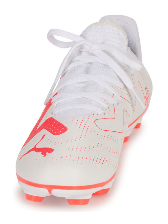FUTURE PLAY Kids Molded Soccer Shoes White