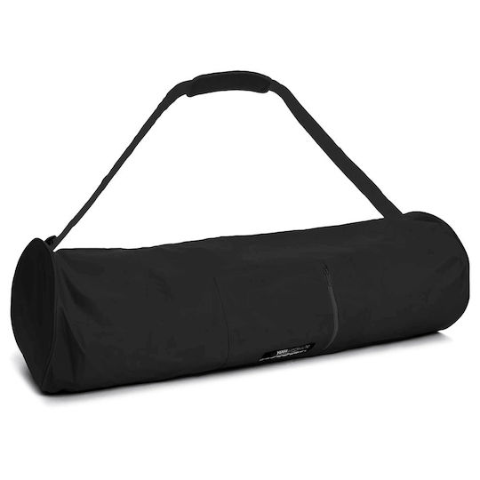 Yogistar Τσάντα για Στρώμα Γυμναστικής και Διαμέτρου 75εκ. Μαύρη